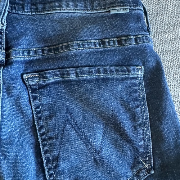 Mother Denim Insider Crop Step Fray Inseam 25" Size 26 - Picture 5 of 9